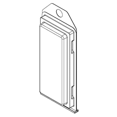 Visipak Thermoform-CLAMSHELL-#70-5.063-2.063-3.656-1.435-0.240-0.015-CLEAR-STOCK-L12297 71TFM
